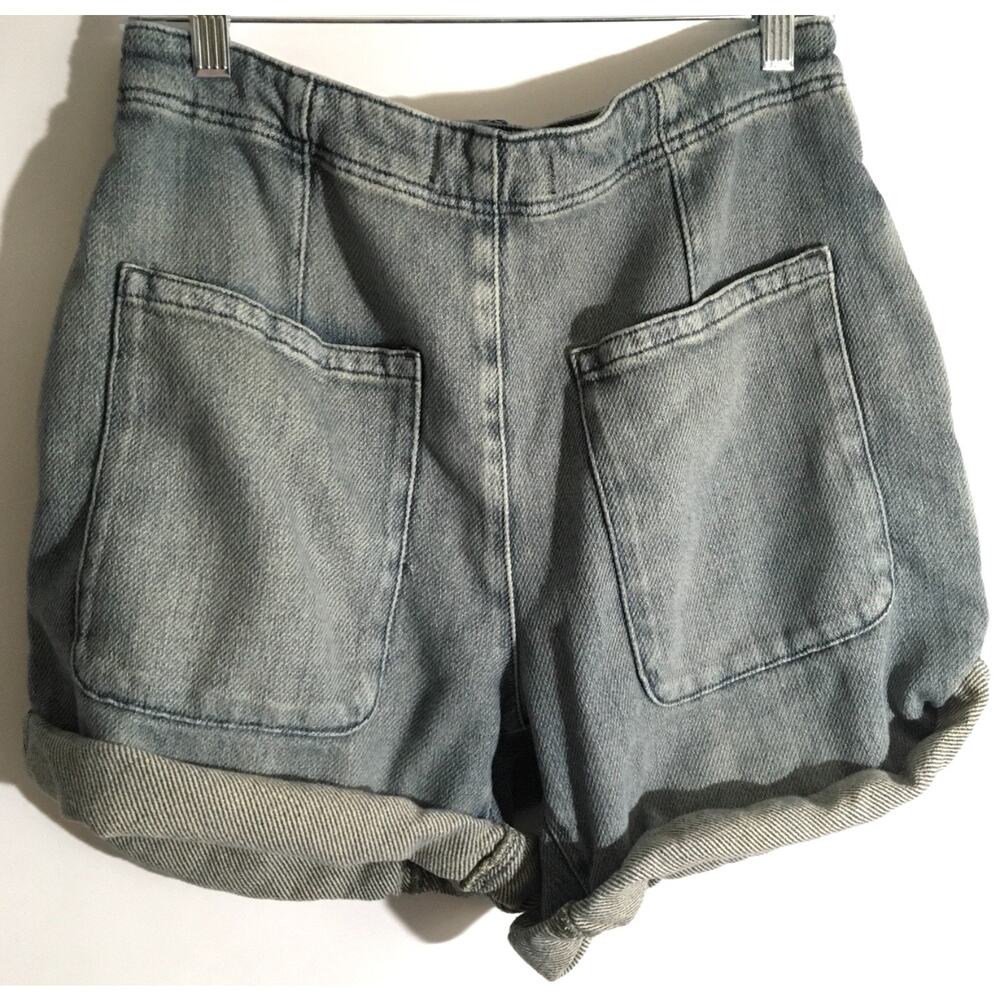 Free People We the Free Osaka Women's Size 27 Spearmint Relaxed Slouchy Shorts - Picture 4 of 5